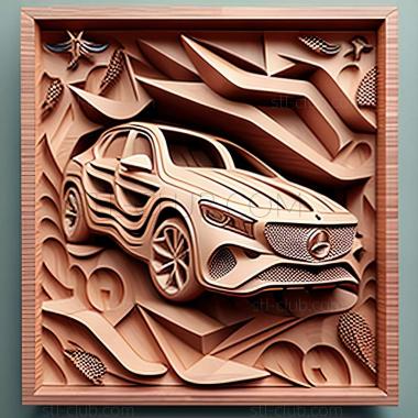 3D мадэль Mercedes Benz EQA (STL)